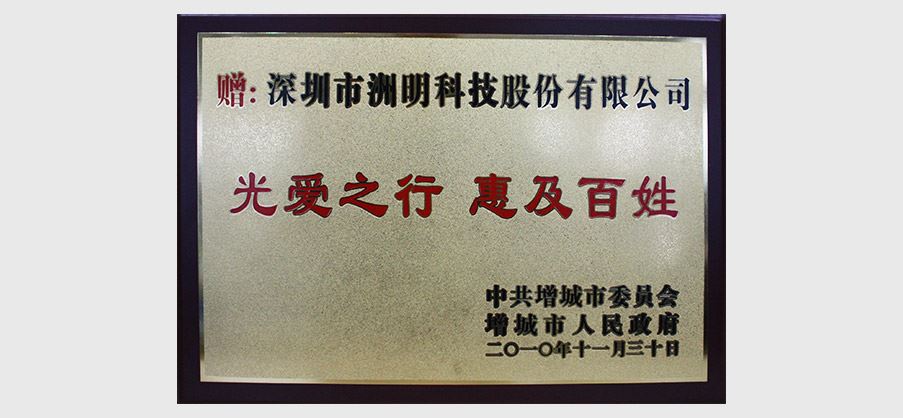 2010 Lights of love’ public service