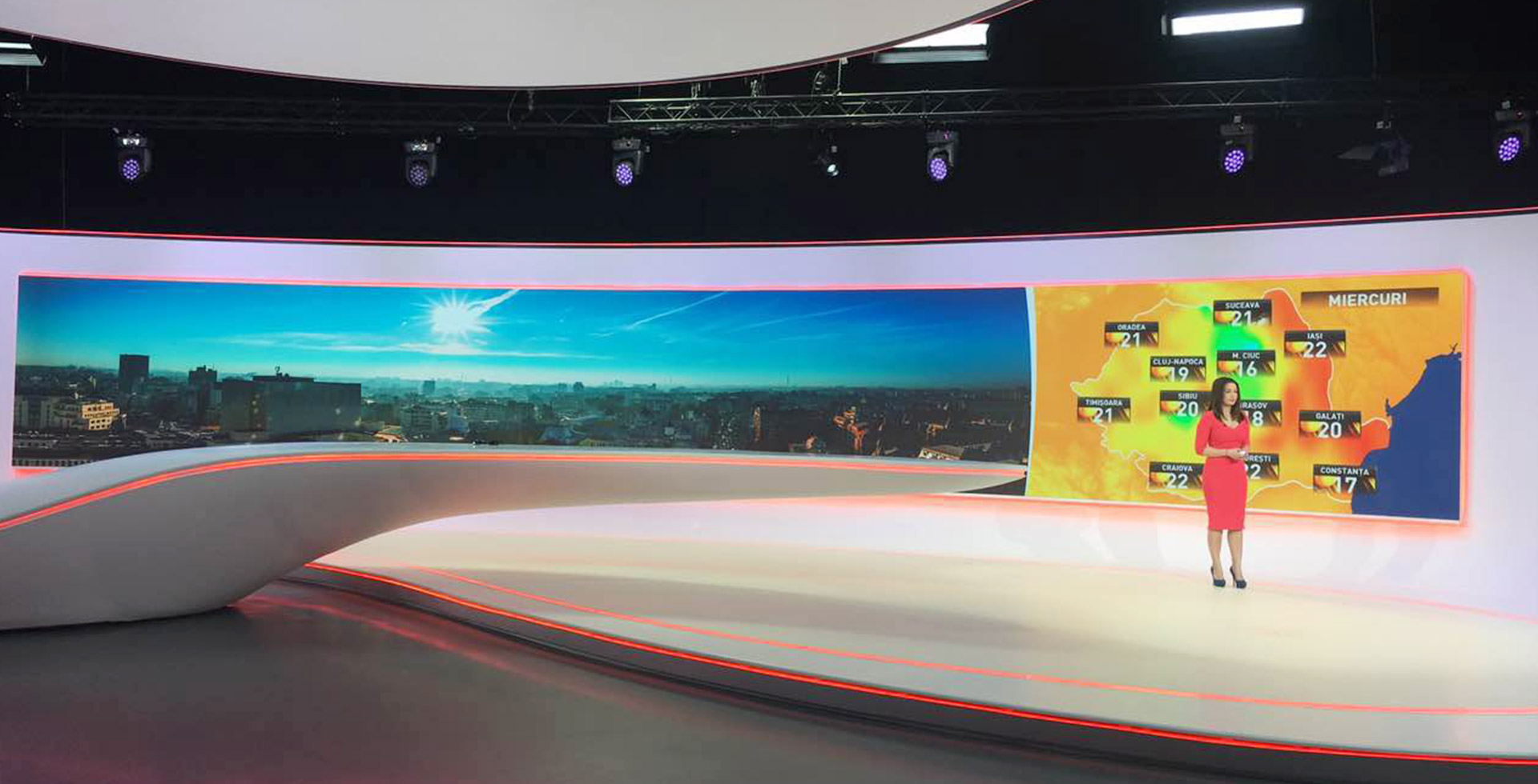 Antena TV Station in Bucharest